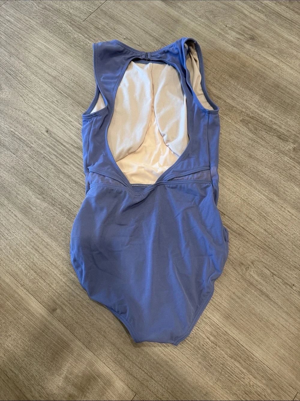 balera Lavender Dance Leotard with Black Floral Print